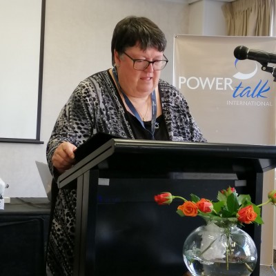 President Mary Marshall opens Powertalk NZ Conference